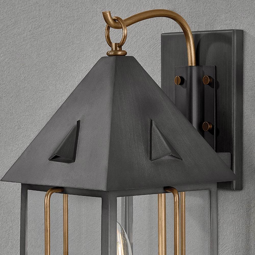 Toby Outdoor Wall Light in Detail.