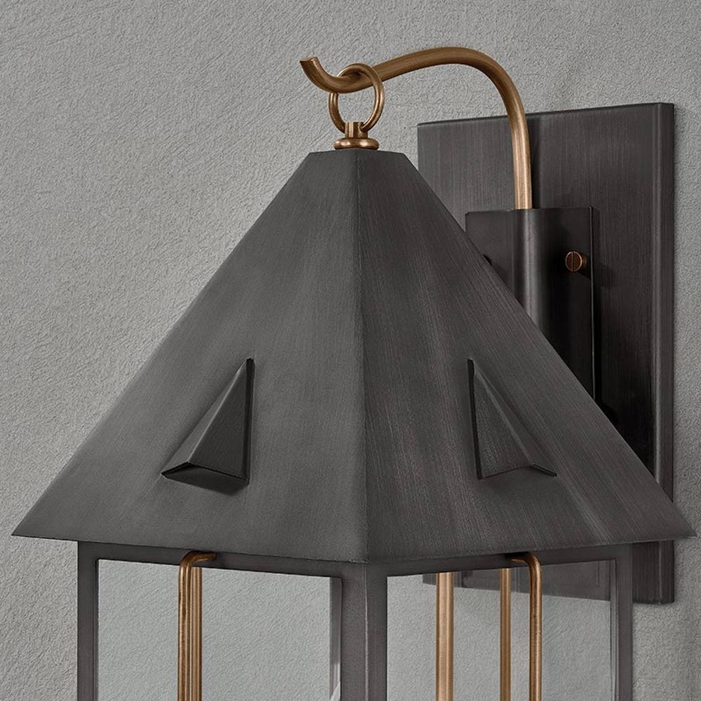 Toby Outdoor Wall Light in Detail.