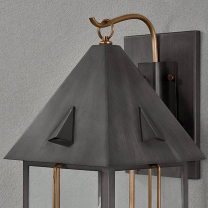 Toby Outdoor Wall Light in Detail.