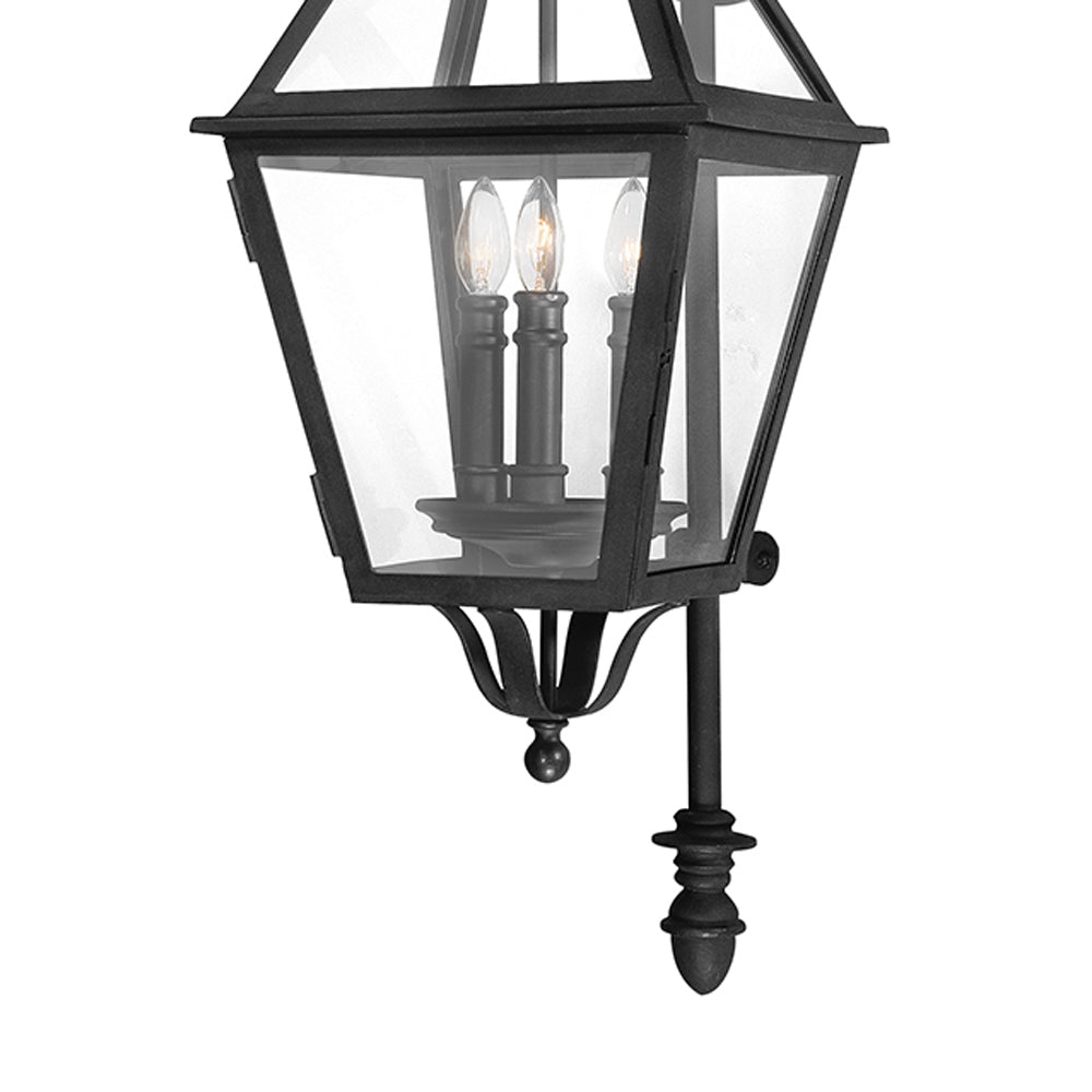 Townsend Outdoor Wall Light in Detail.