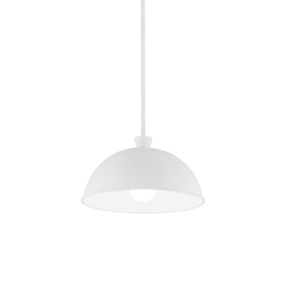 Tygo Pendant Light in Gesso White (14-Inch).