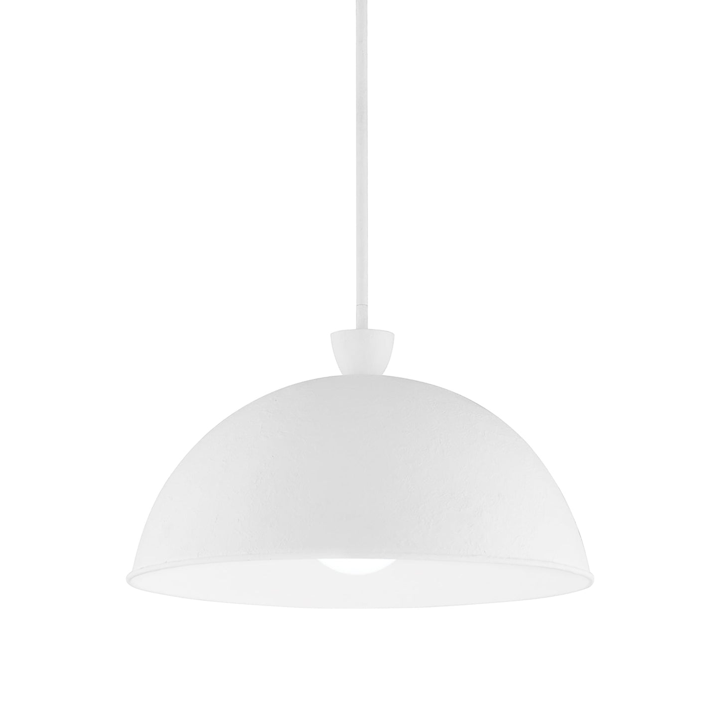 Tygo Pendant Light in Gesso White (20-Inch).