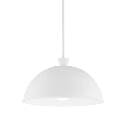 Tygo Pendant Light in Gesso White (20-Inch).