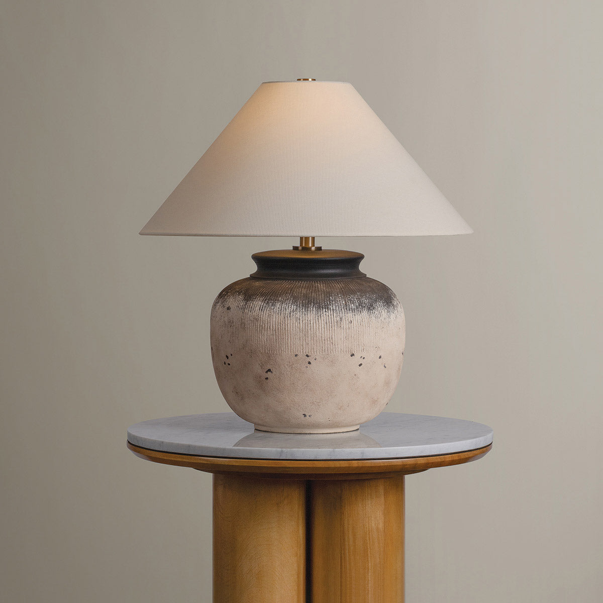 Unearthed Table Lamp in Detail.