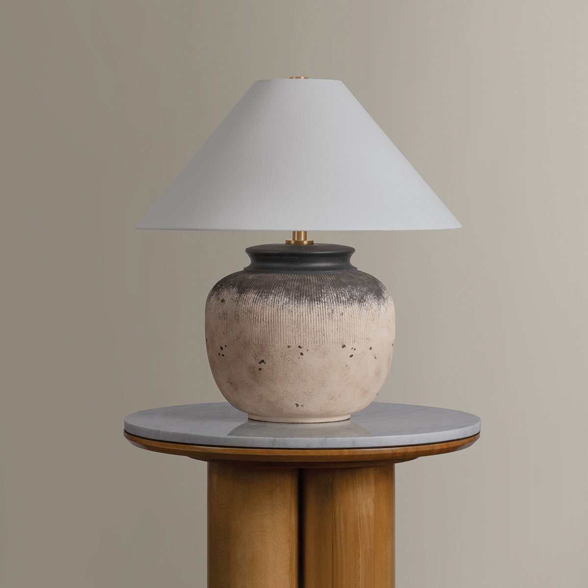 Unearthed Table Lamp in Detail.