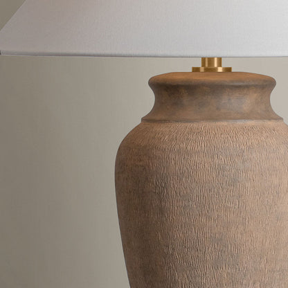 Vessel Table Lamp in Detail.