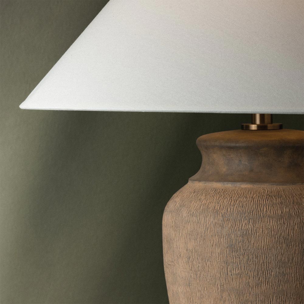 Vessel Table Lamp in Detail.
