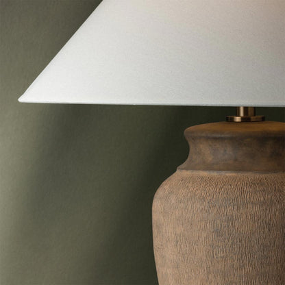Vessel Table Lamp in Detail.