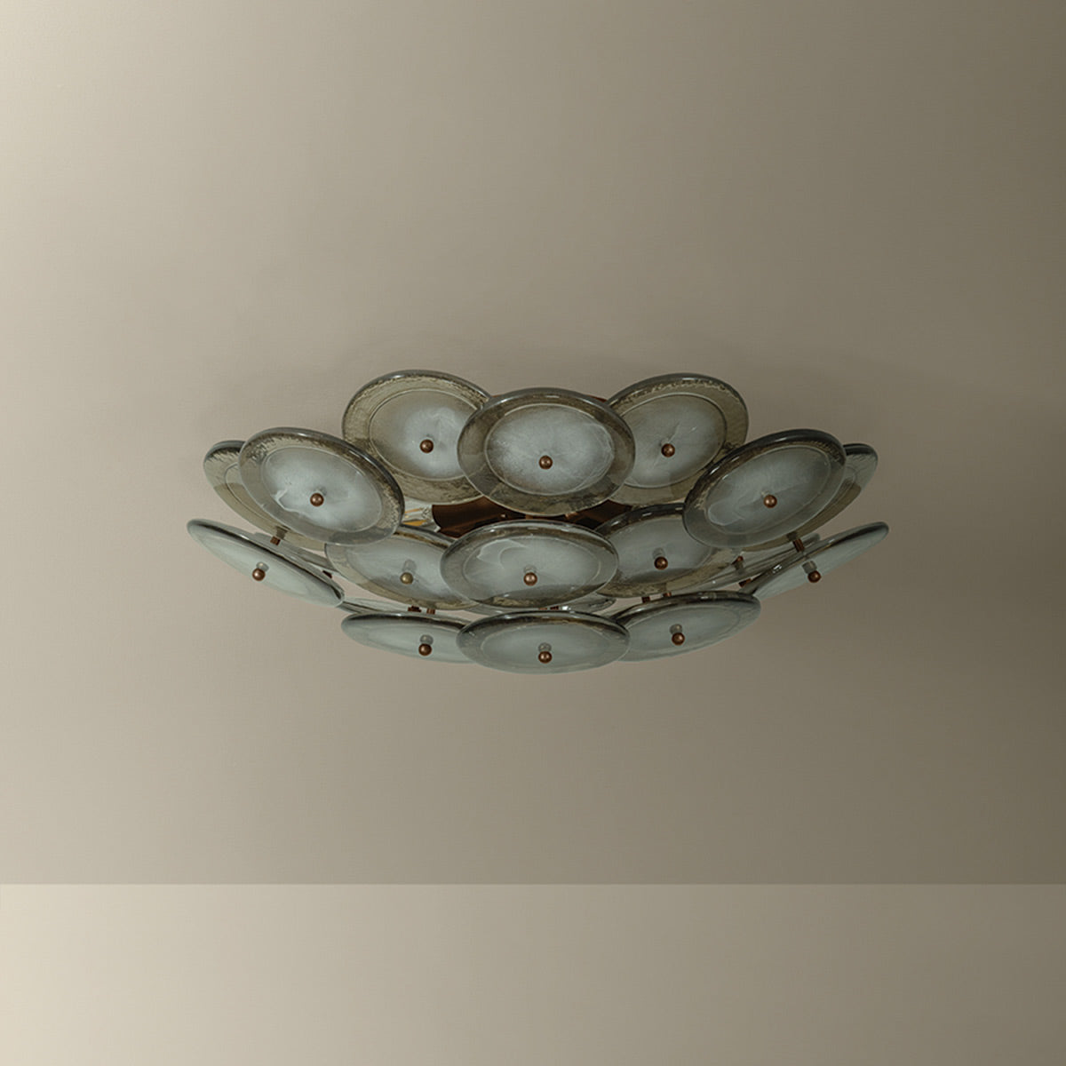 Wassama Semi Flush Mount Ceiling Light in Detail.