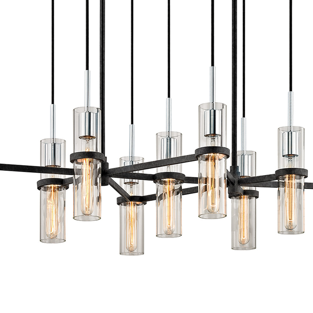 Xavier Linear Chandelier in Detail.