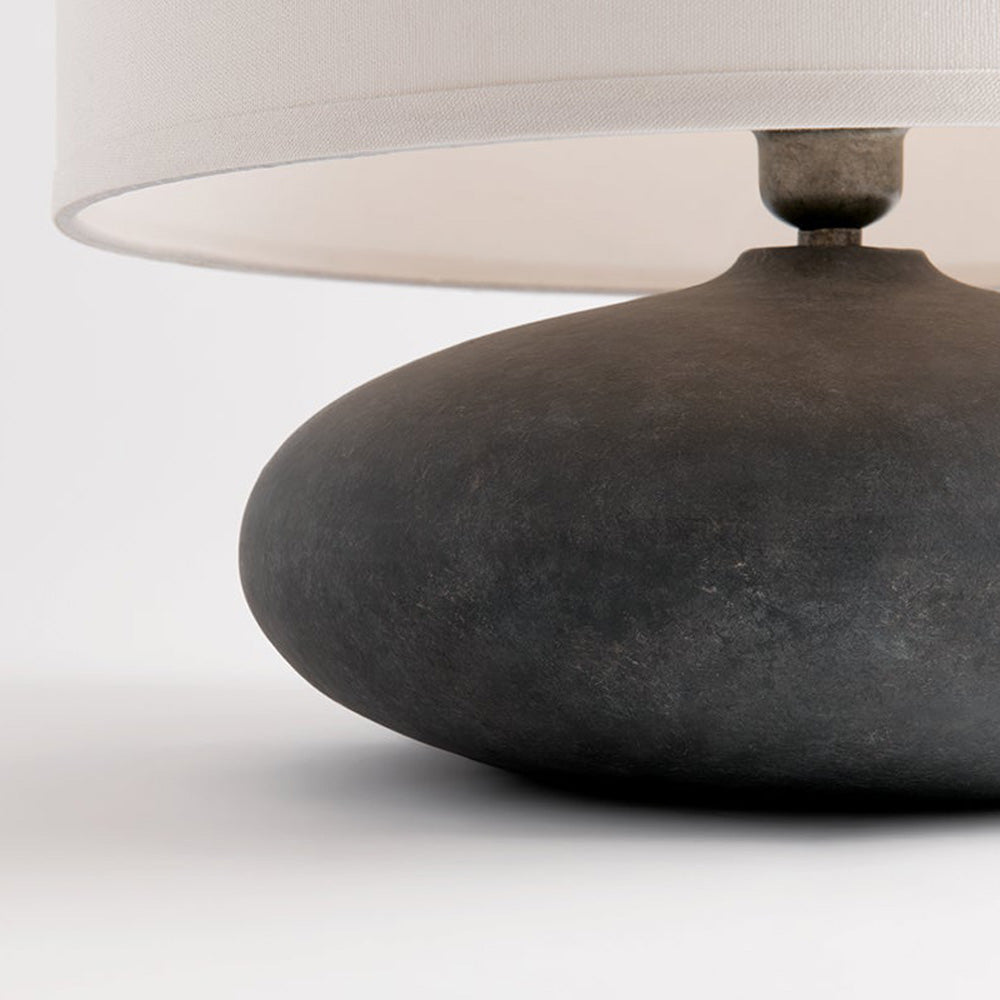 Zen Round Table Lamp in Detail.