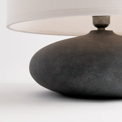 Zen Round Table Lamp in Detail.