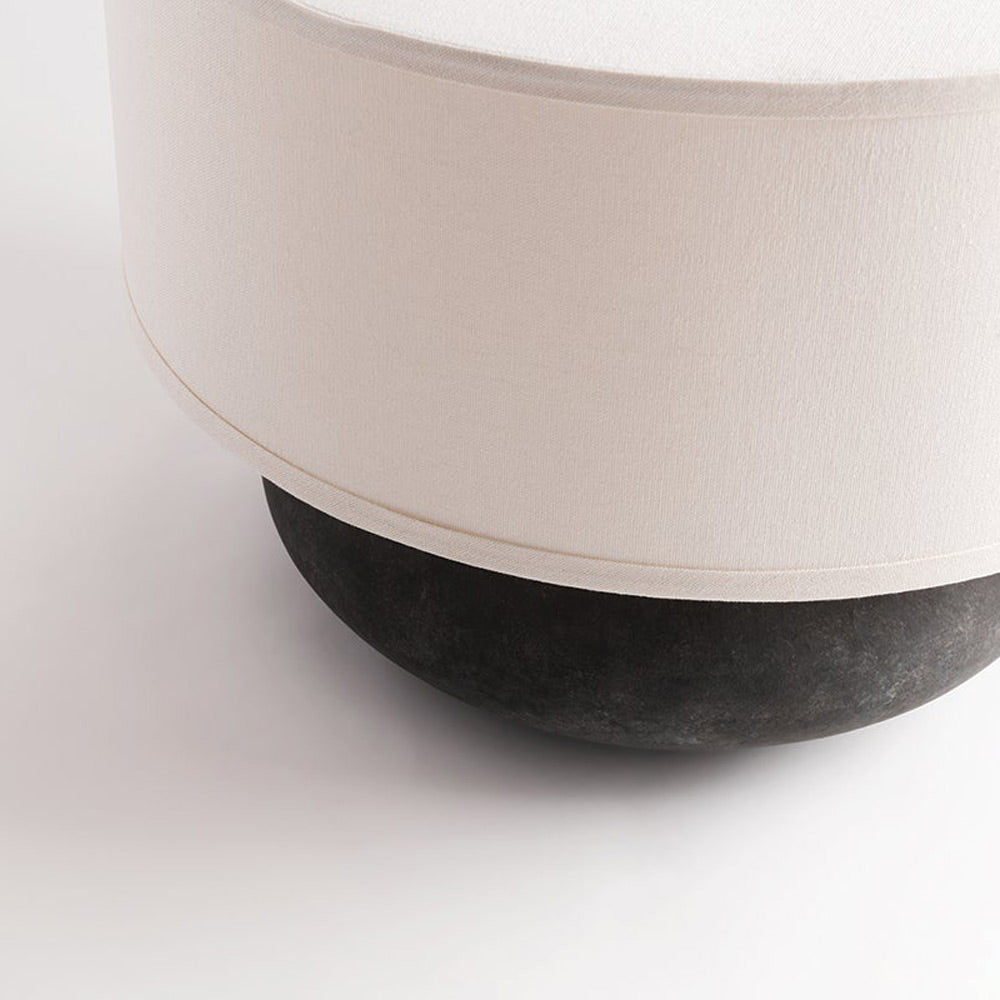 Zen Round Table Lamp in Detail.