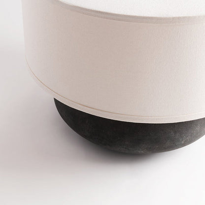 Zen Round Table Lamp in Detail.