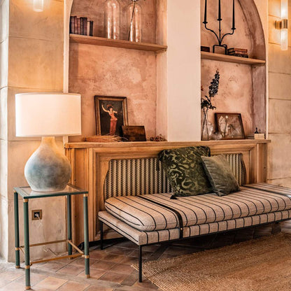 Zen Table Lamp in living room.