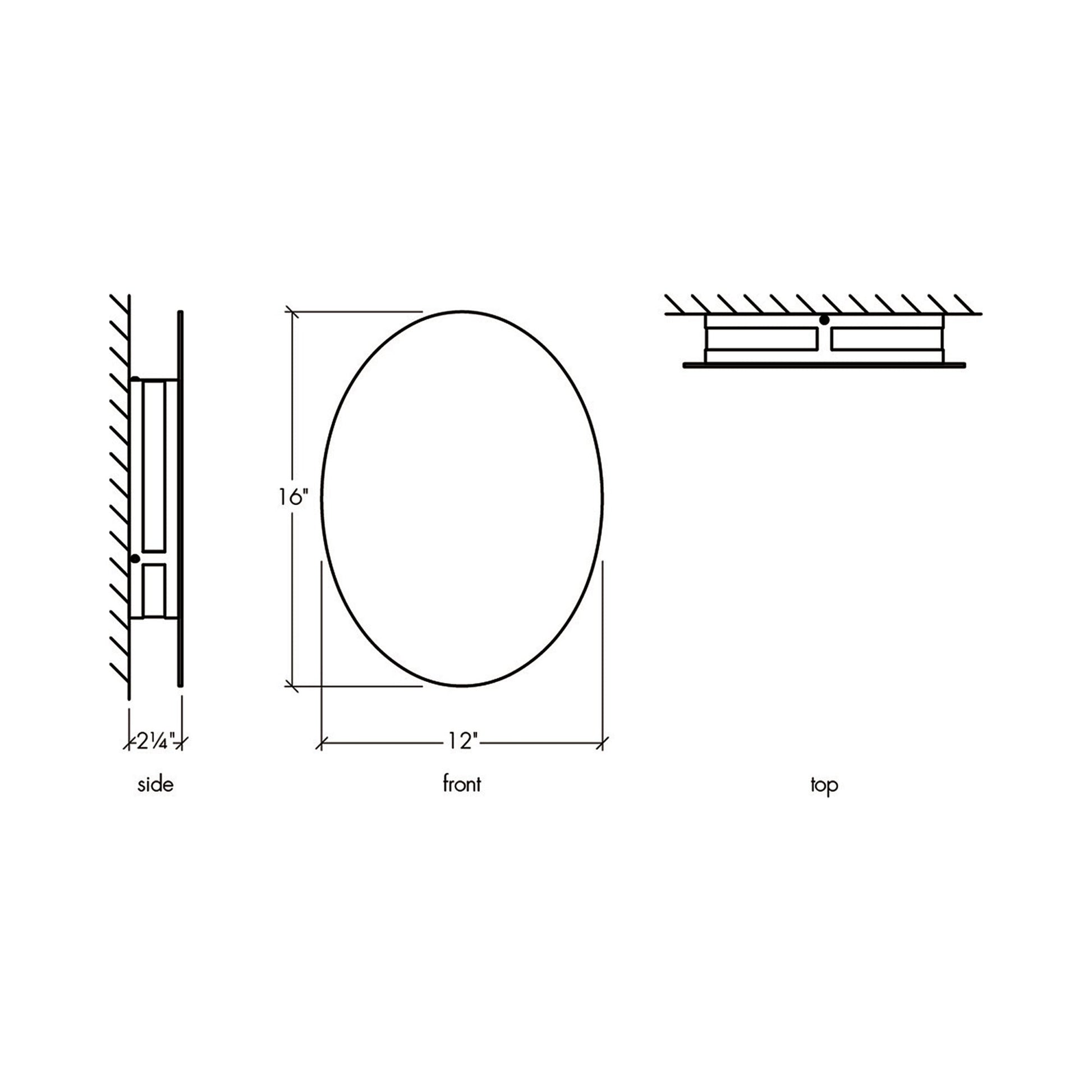 Fortis 1839 Outdoor LED Wall Light - line drawing.