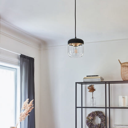 Acorn Pendant Light in living room.
