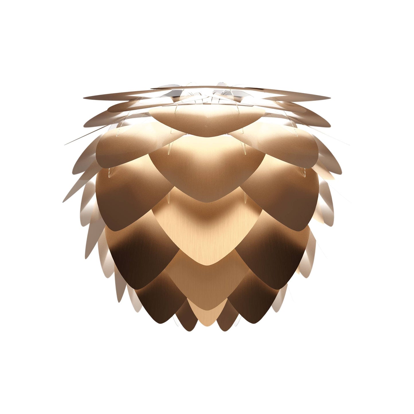 Aluvia Lamp Shade in Brushed Bronze (15.7-Inch).
