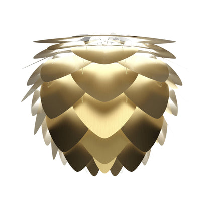 Aluvia Lamp Shade in Brushed Brass (23.2-Inch).