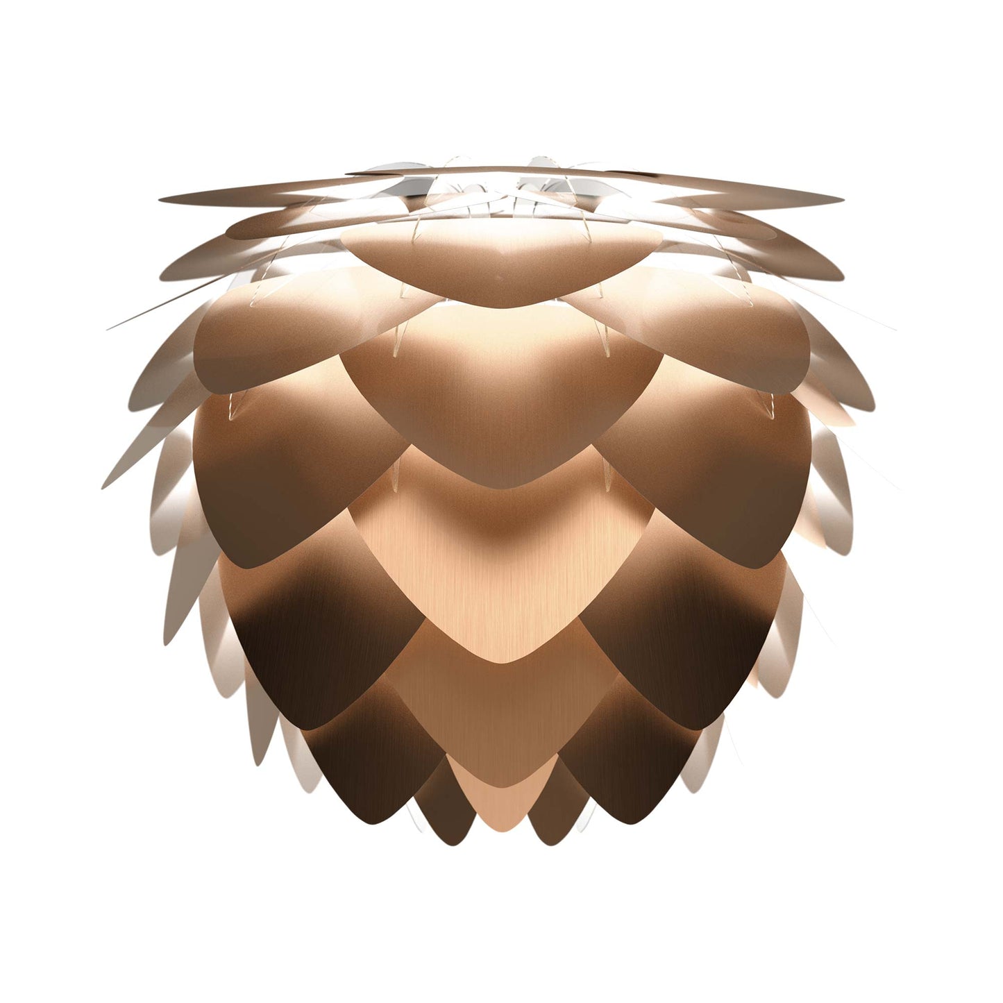 Aluvia Lamp Shade in Brushed Bronze (23.2-Inch).