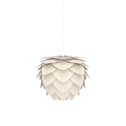 Aluvia Pendant Light in Pearl White/White (15.7-Inch).
