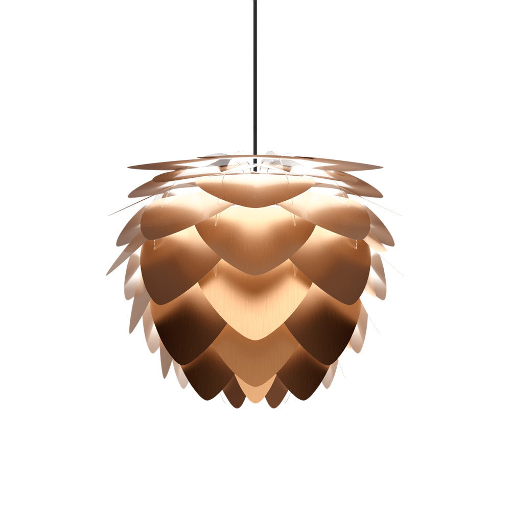 Aluvia Pendant Light in Brushed Bronze/Black(23.2-Inch).