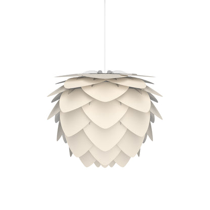 Aluvia Pendant Light in Pearl White/White (23.2-Inch).