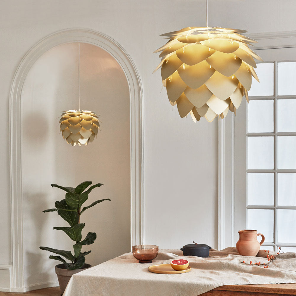 Aluvia Pendant Light in dining room.