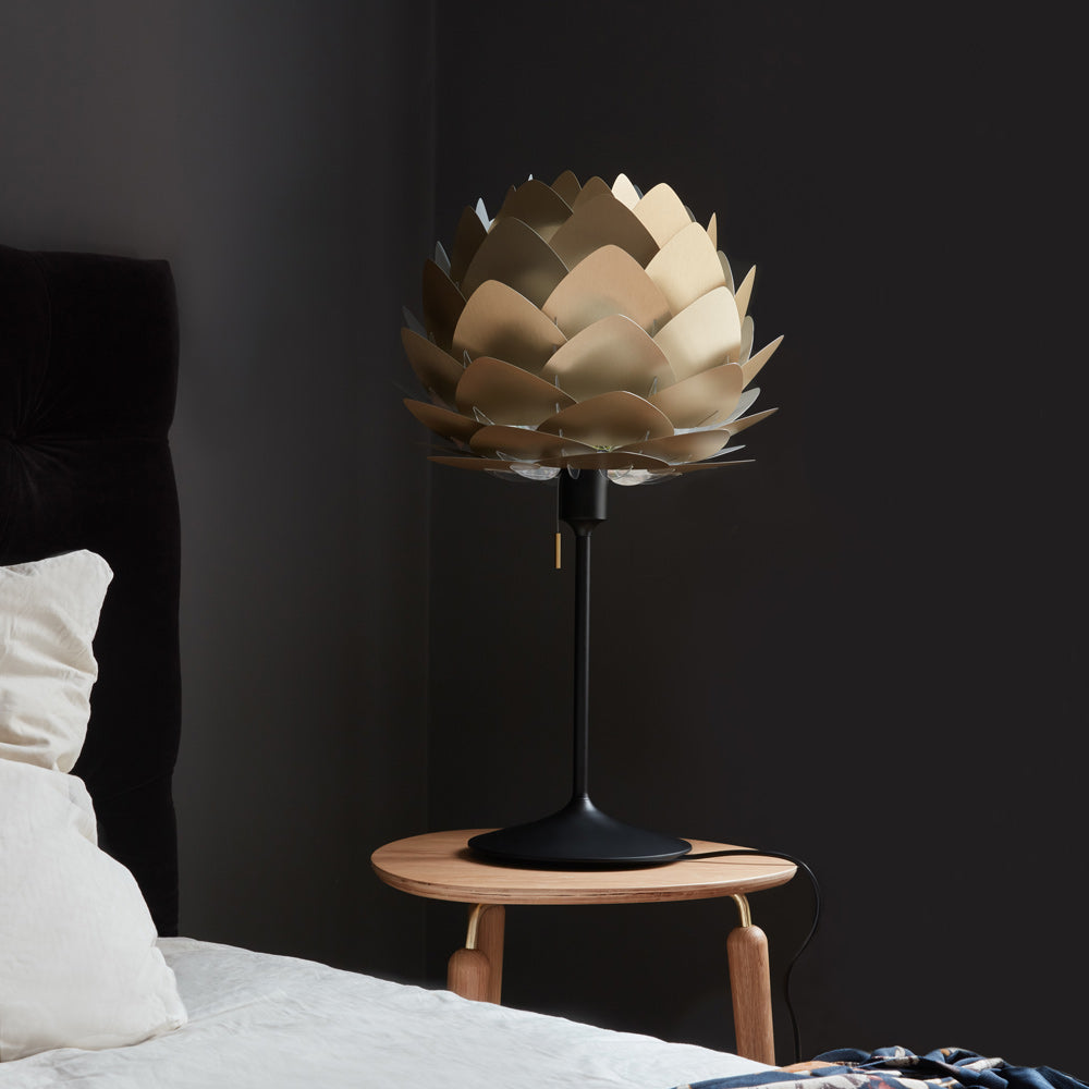 Aluvia Table Lamp in bedroom.