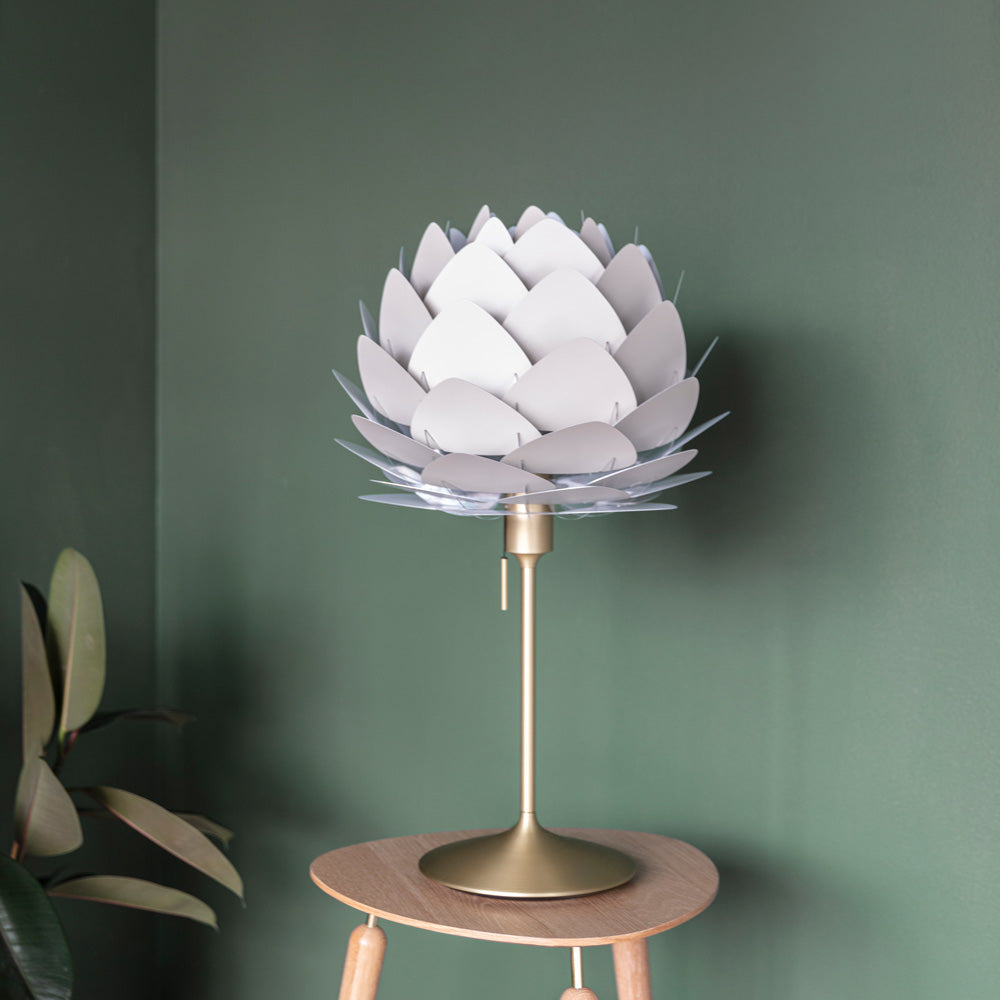 Aluvia Table Lamp in bedroom.