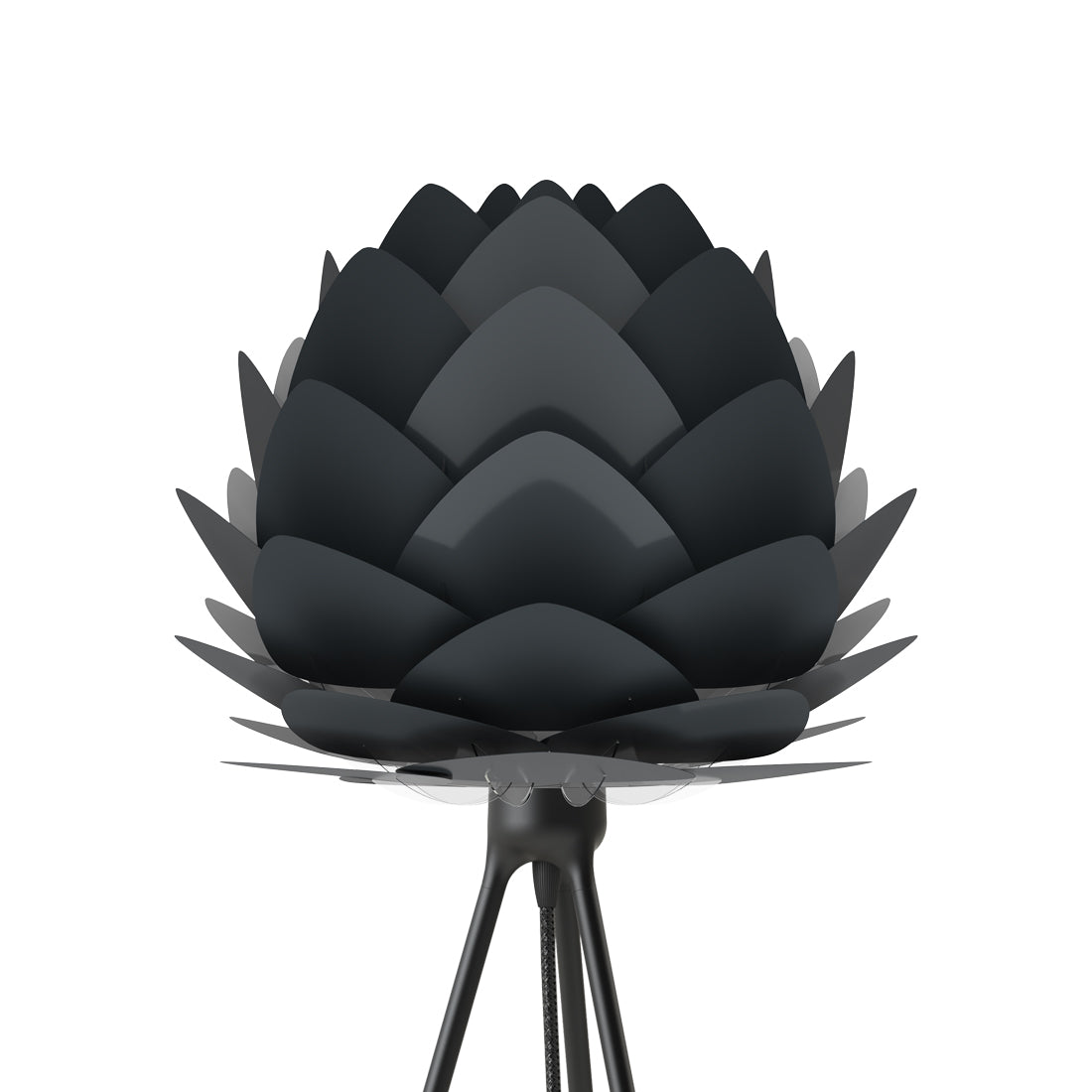 Aluvia Tripod Table Lamp in Detail.
