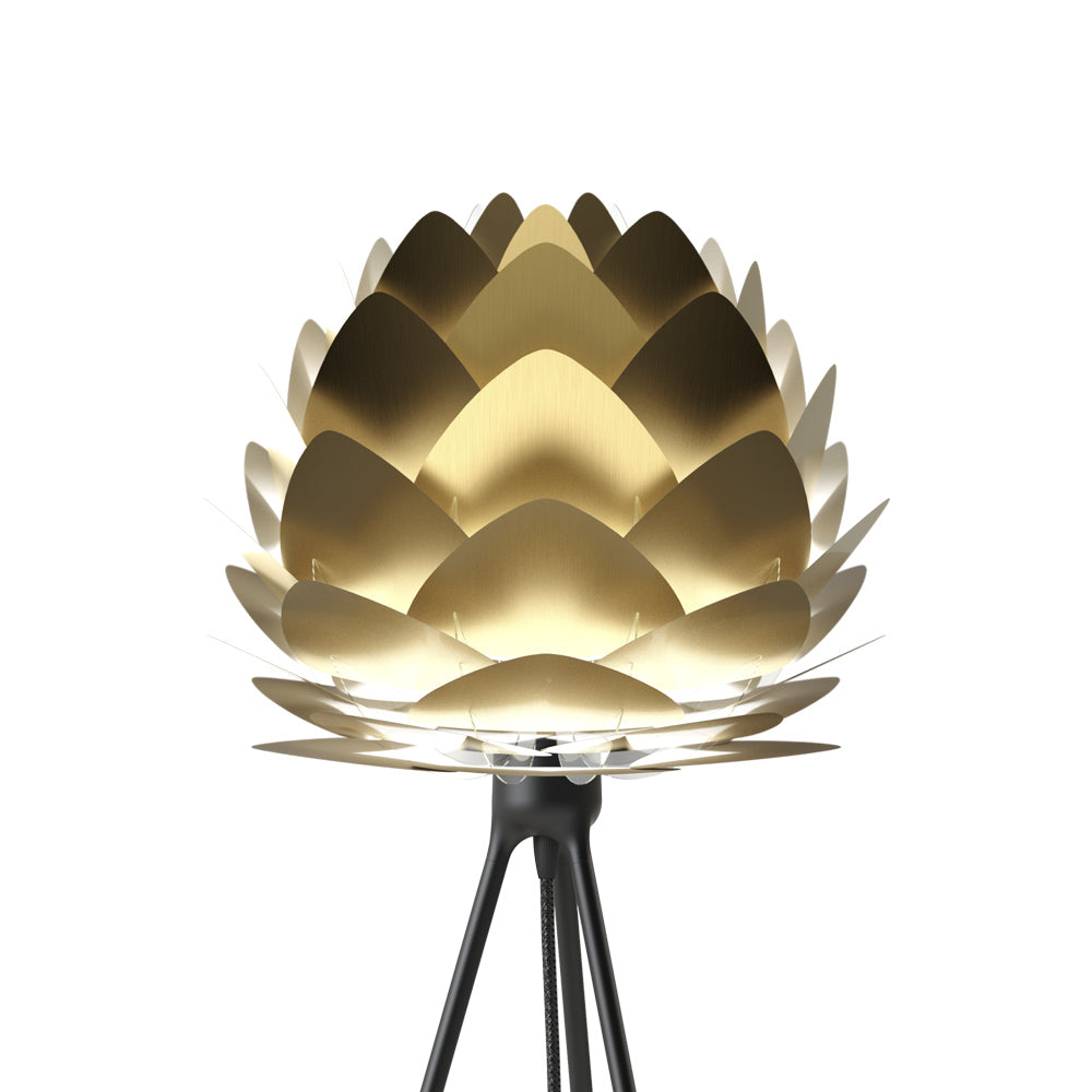 Aluvia Tripod Table Lamp in Detail.