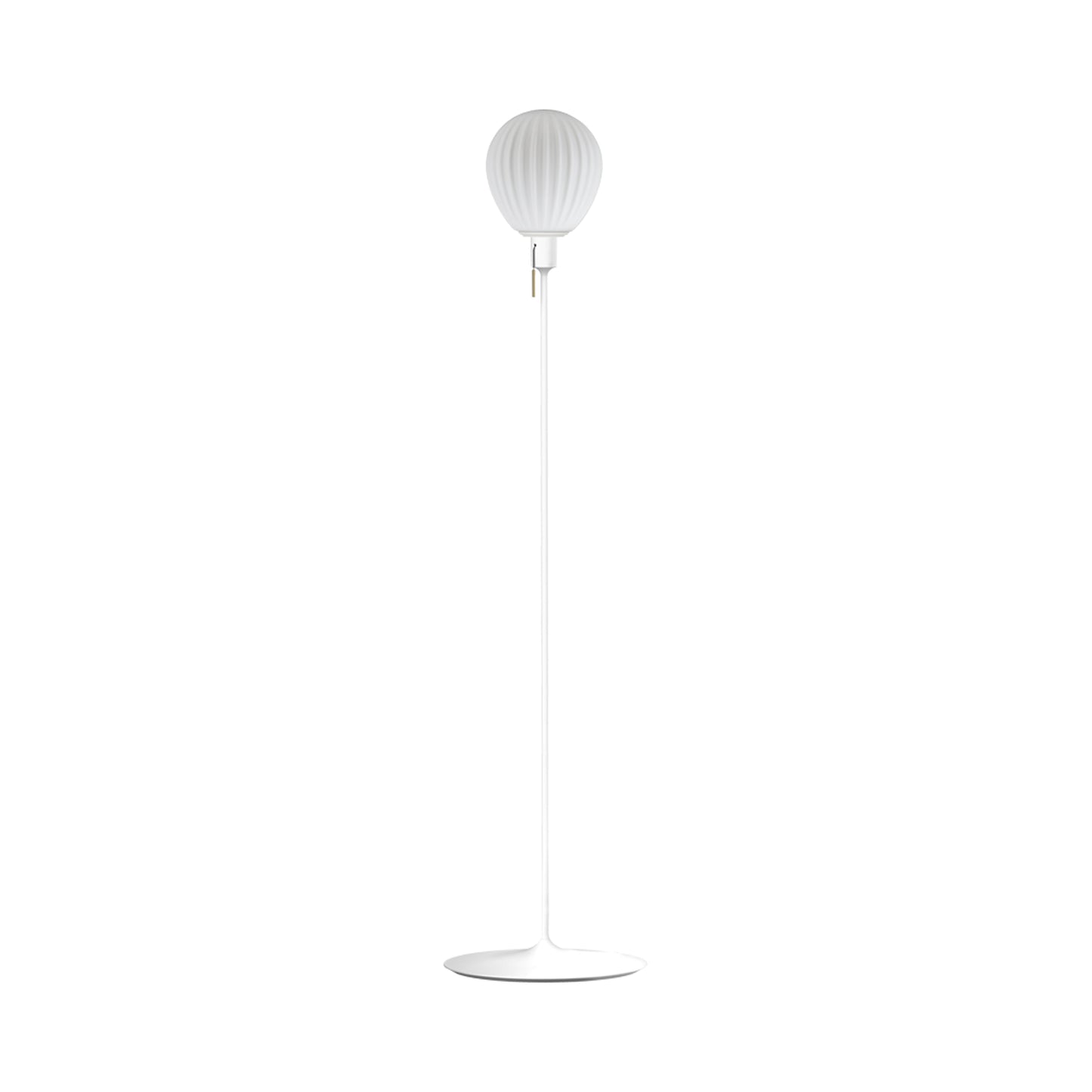 Around The World Floor Lamp in White (65-Inch).
