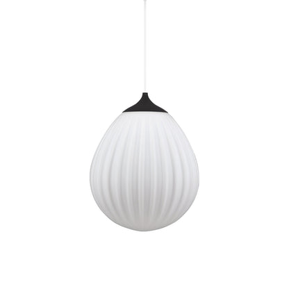 Around The World Pendant Light in Black/White (10.7-Inch).