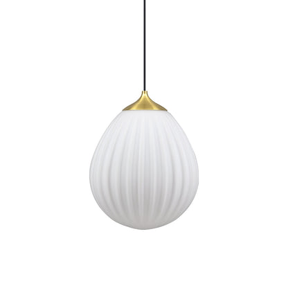 Around The World Pendant Light in Brushed Brass/Black (10.7-Inch).