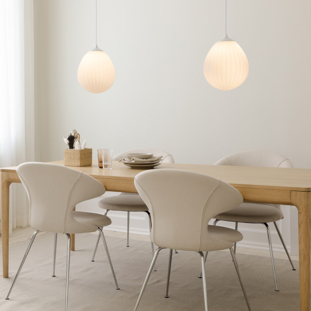 Around The World Pendant Light in dining room.