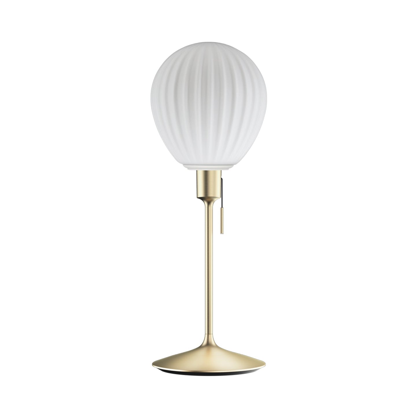 Around The World Table Lamp in Brushed Brass (27-Inch).