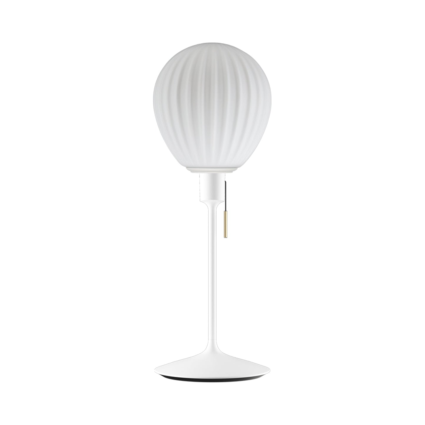 Around The World Table Lamp in White (27-Inch).