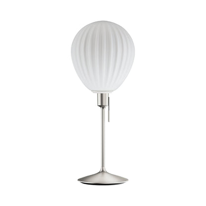 Around The World Table Lamp in Brushed Steel (31-Inch).