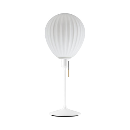 Around The World Table Lamp in White (31-Inch).