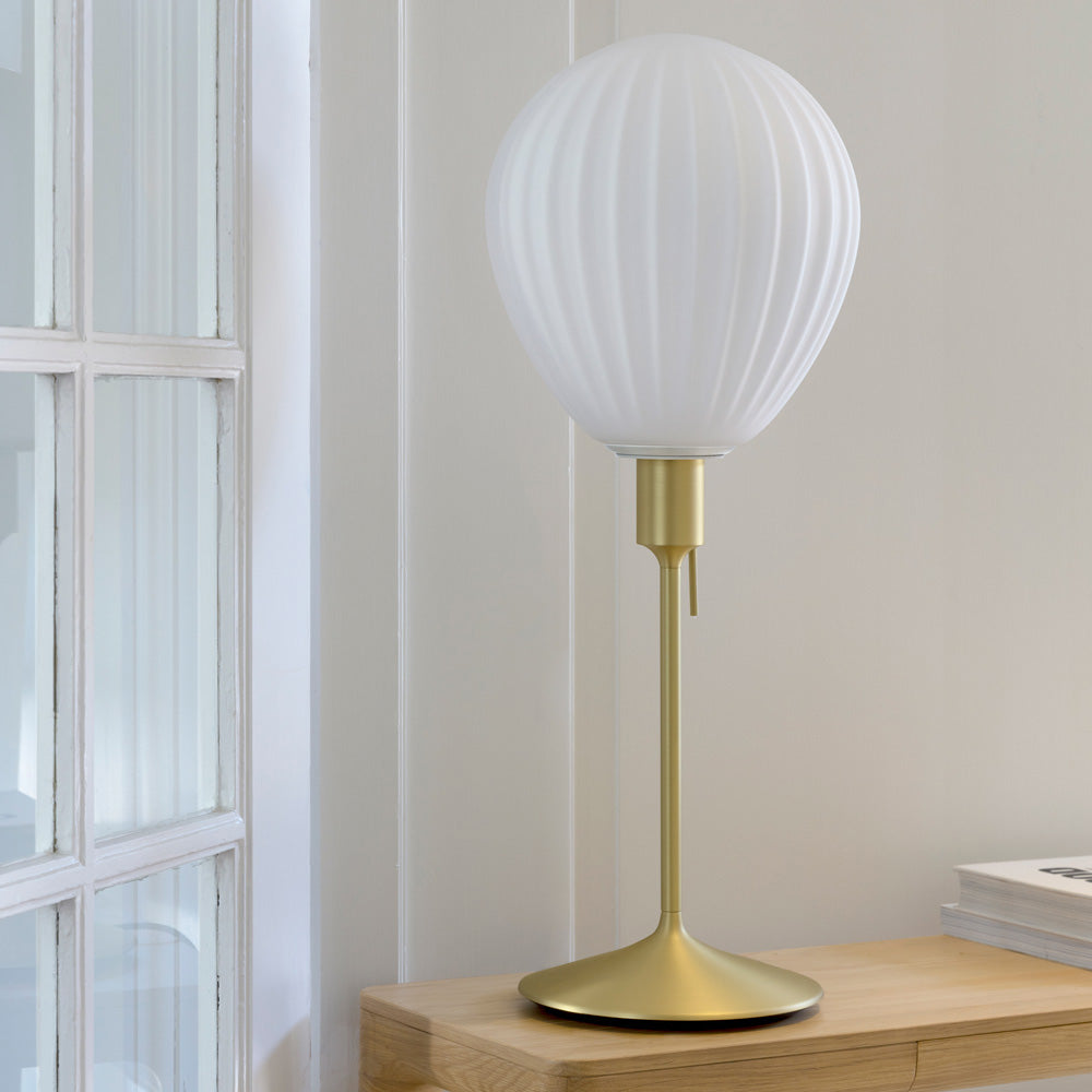 Around The World Table Lamp in living room.