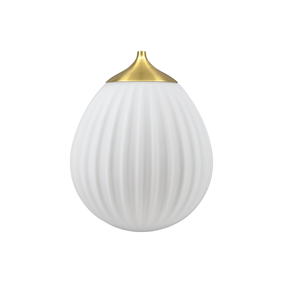Around The World Top Pendant Light Shade in Brushed Brass (8.3-Inch).