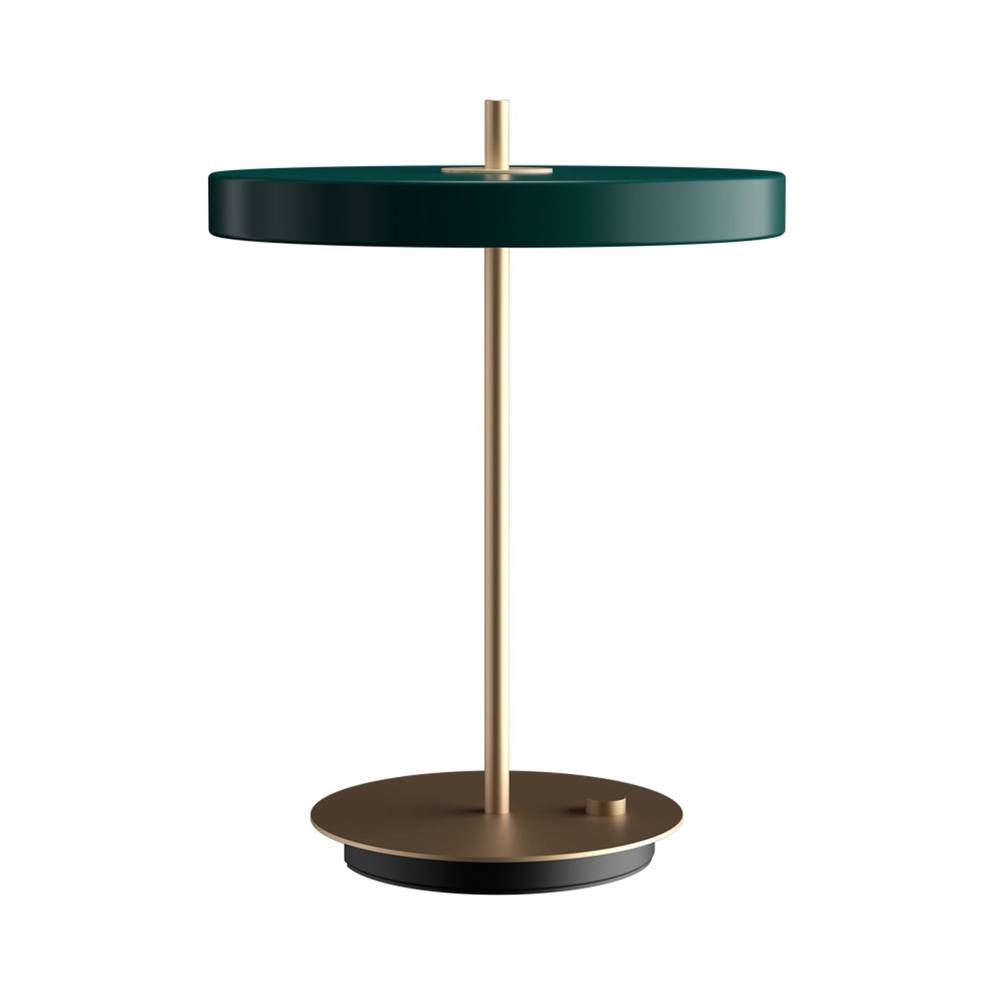 Asteria LED Table Lamp in Forest Green.