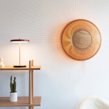 Asteria Move LED Portable Table Lamp in living room.