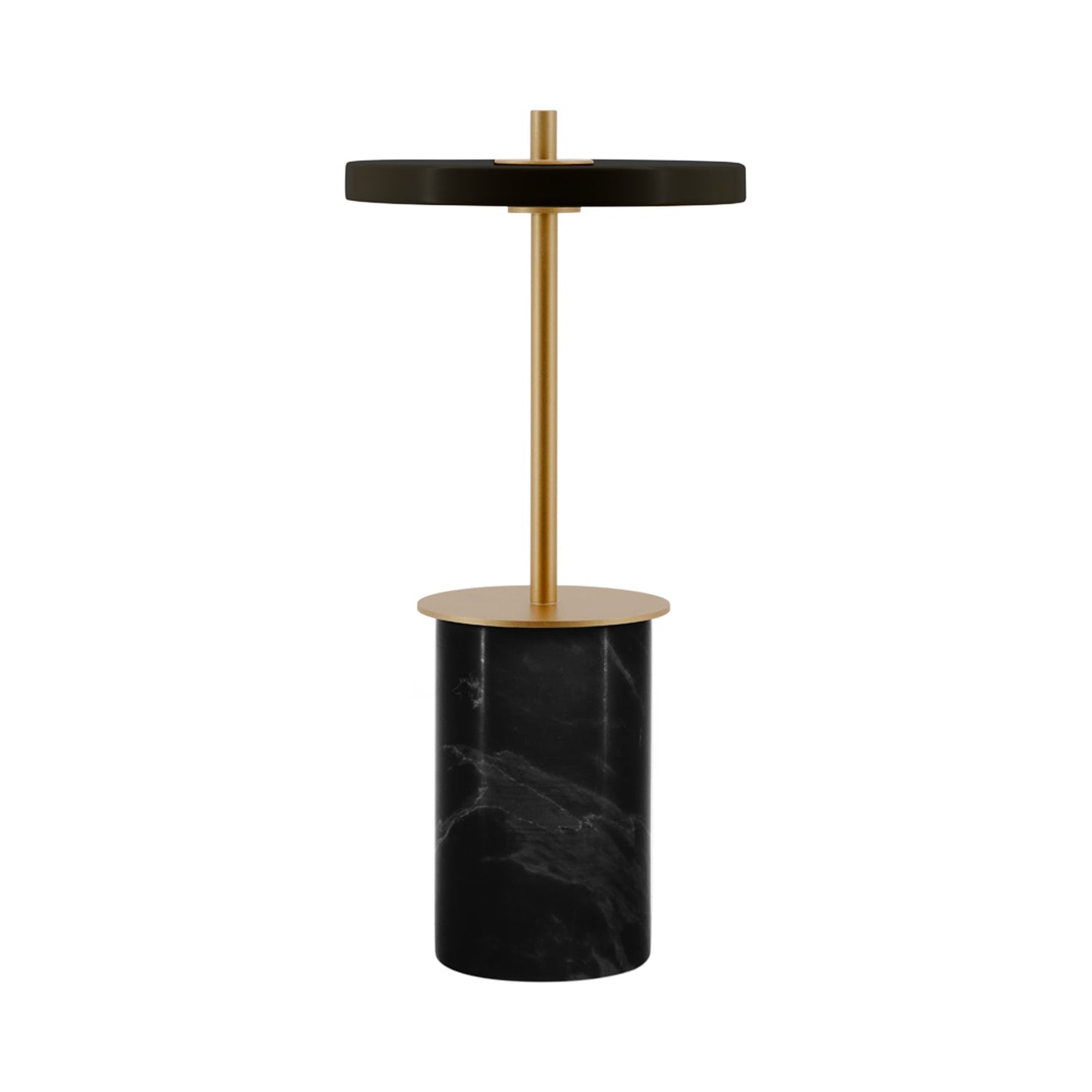 Asteria Move Mini LED Portable Table Lamp in Black.