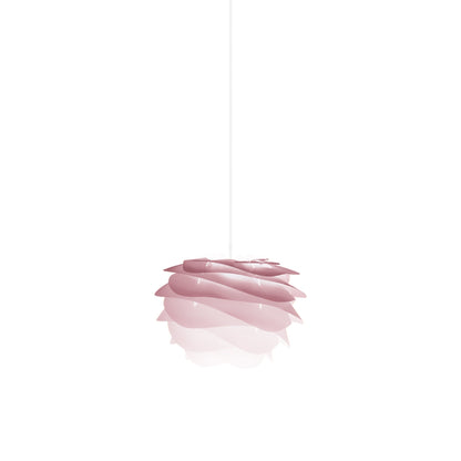 Carmina Pendant Light in Rose/White (12.6-Inch).