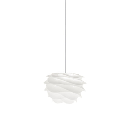 Carmina Pendant Light in White/Black (12.6-Inch).