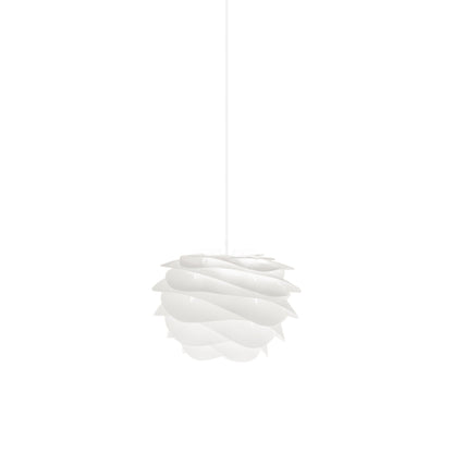 Carmina Pendant Light in White/White (12.6-Inch).