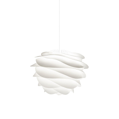 Carmina Pendant Light in White/White (18.9-Inch).