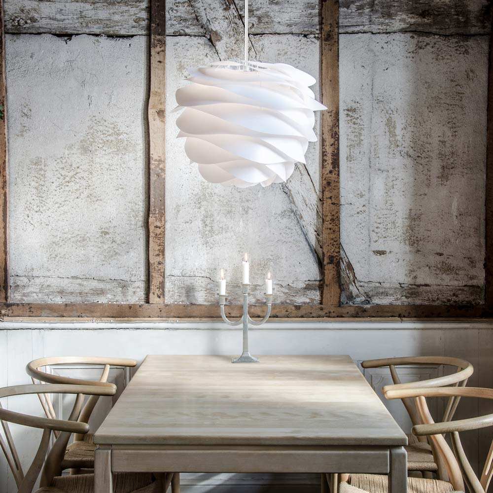 Carmina Pendant Light in dining room.